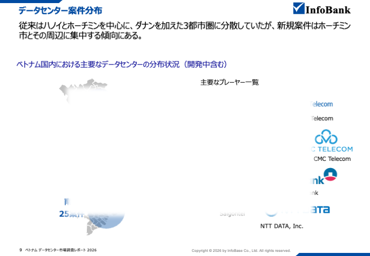 ベトナムのデータセンター市場調査レポート｜2026年最新